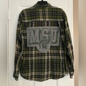 MSU flannel shirt